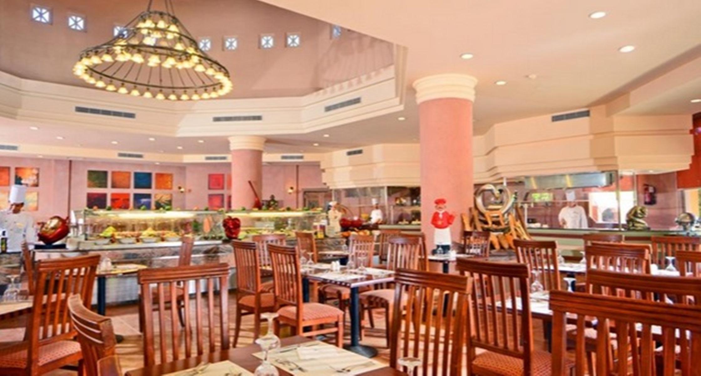 Charmillion Gardens Aquapark 호텔 샤름 엘 셰이크 외부 사진 The restaurant